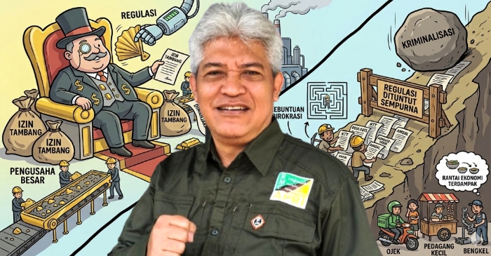 Ketum DPP APRI Kritik Diskriminasi Regulasi Tambang: Rakyat Dituntut Sempurna, Oligarki Dimanjakan